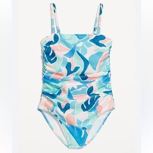 NWT Old Navy convertible bandeau 1 PC swimsuit bathing suit XL match the family